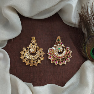 Kundan Chandbali Earrings