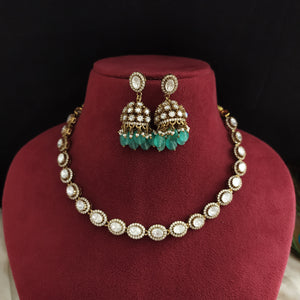 Single Layer Simple Yet Elegant Victorian Necklace Set