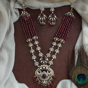 Premium Beaded Victorian Mid-Length Haram Set