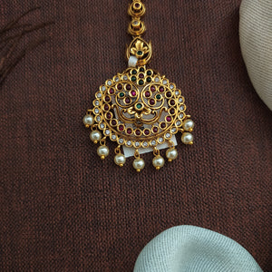 Antique Peacock Design Tikka