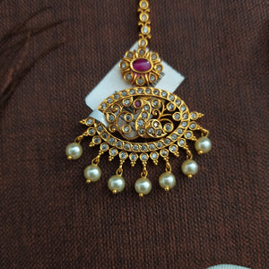 Antique Peacock Design Tikka