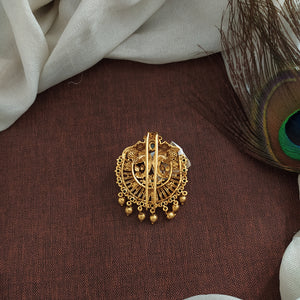 Traditional Hair Billa in Antique Finish