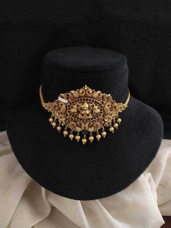 Antique Nagas Elephant Design Pearl Necklace Set Sonal Fashion