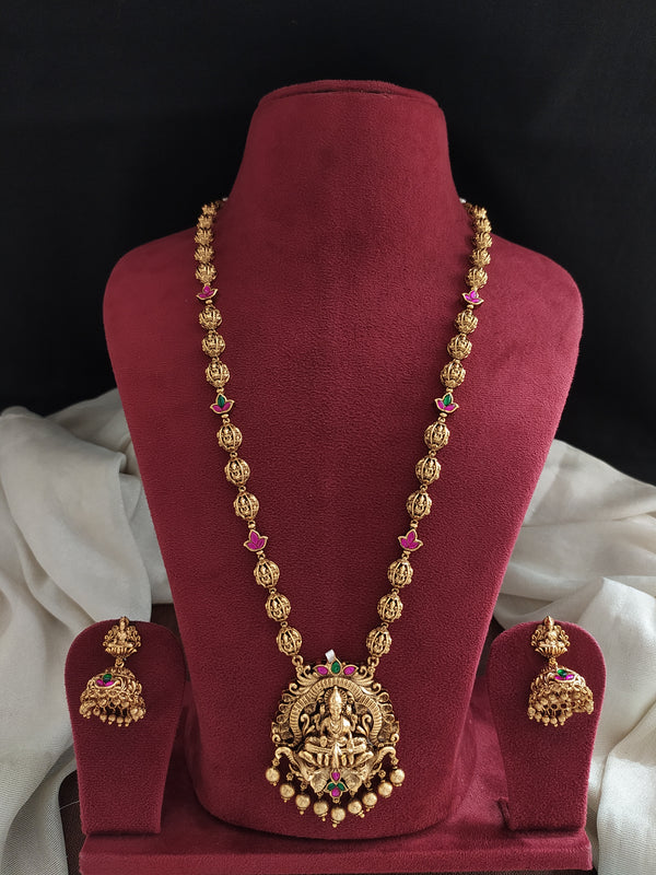 Gold lakshmi mala sales