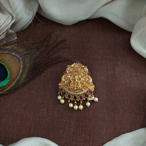 Antique Lakshmi Hair Billa / Brooch