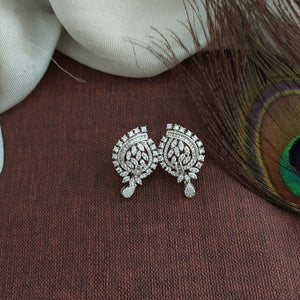 Silver Rhodium Zircon Pendant Set – Timeless Shine