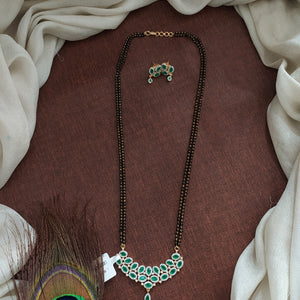 Trending Karwa Chauth Special Zircon Stone Mangal Sutra Sets