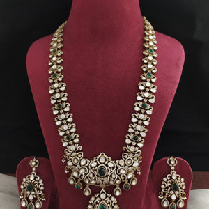 Victorian Long Haram Set with Moissanite Stones