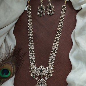 Victorian Long Haram Set with Moissanite Stones