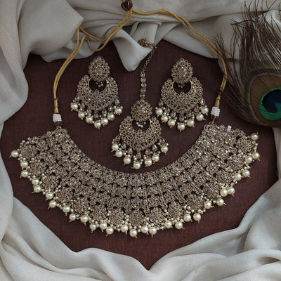 Mehandi necklace set