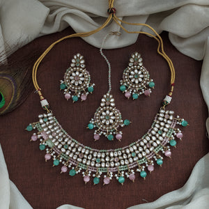 Polki Kundan Full Set – Regal Bridal Elegance