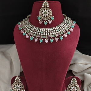 Polki Kundan Full Set – Regal Bridal Elegance