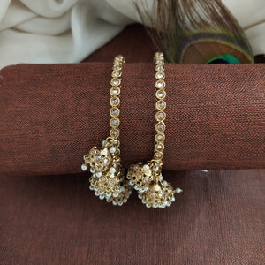 Indian Bridal Bangle Set with Jhumki