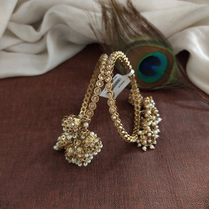 Indian Bridal Bangle Set with Jhumki