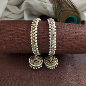 Indian Bridal Bangle Set with Jhumki
