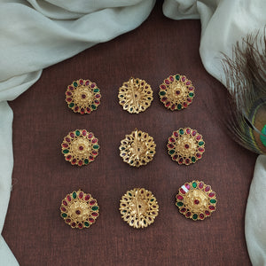 Kemp Antique Choti Set – 9-Piece Budget-Friendly Hair Accessory