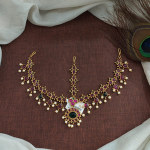 Kemp Stone Tikka Set – Hair Accessory