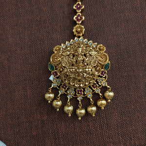 Antique Nakshi Work Lakshmi Tikka