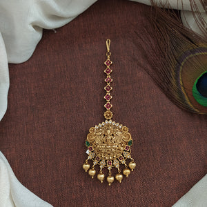 Antique Nakshi Work Lakshmi Tikka