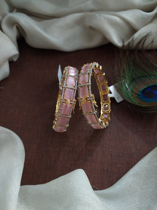 Zircon Kada Bangles – Timeless Elegance in Every Detail Sonal