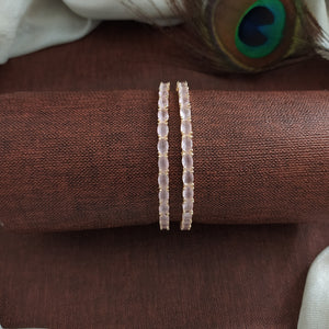 Zircon Color Bangles – A Splash of Elegance