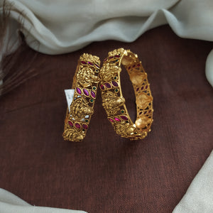 Antique Nakshi Work Lakshmi Bangles