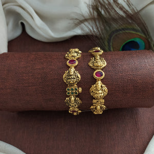 Antique Budget-Friendly Nakshi Work Lakshmi Bangles