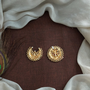 Antique Kemp Stones Sun & Moon Bridal Hair Accessory