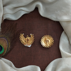 Antique Kemp Stones Sun & Moon Bridal Hair Accessory