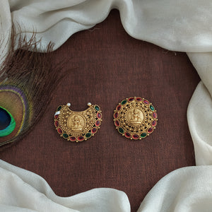 Antique Kemp Stones Sun & Moon Bridal Hair Accessory