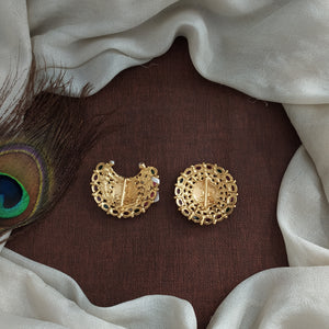 Antique Kemp Stones Sun & Moon Bridal Hair Accessory