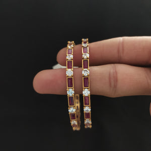 Antique Kemp Stone Bangles with Traditional Design – Sizes 2.4, 2.6, 2.8