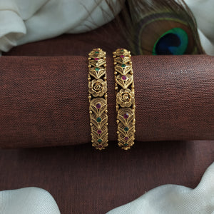 Antique Bangles – Versatile Border or Center Bangles | Sizes 2.2, 2.4, 2.6, 2.8, 2.10