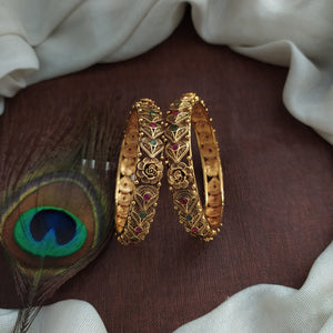 Antique Bangles – Versatile Border or Center Bangles | Sizes 2.2, 2.4, 2.6, 2.8, 2.10