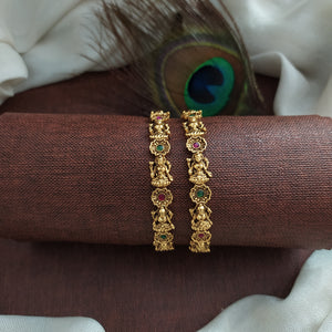 Antique Lakshmi Bangles – Available in Sizes 2.2, 2.4, 2.6, 2.8, 2.10