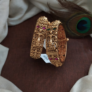 Antique Matte Finish Screw-Type Kada – Available in 2.2, 2.4, 2.6, 2.8 Sizes