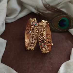 Antique Matte Finish Screw-Type Kada – Available in 2.2, 2.4, 2.6, 2.8 Sizes