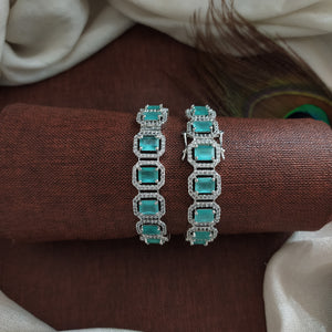 Zircon Stone Kada with Big AD Stones – Single Piece