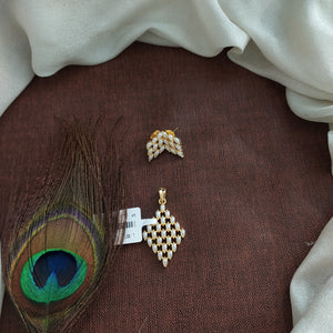 Pearl Pendant Set with Matching Studs