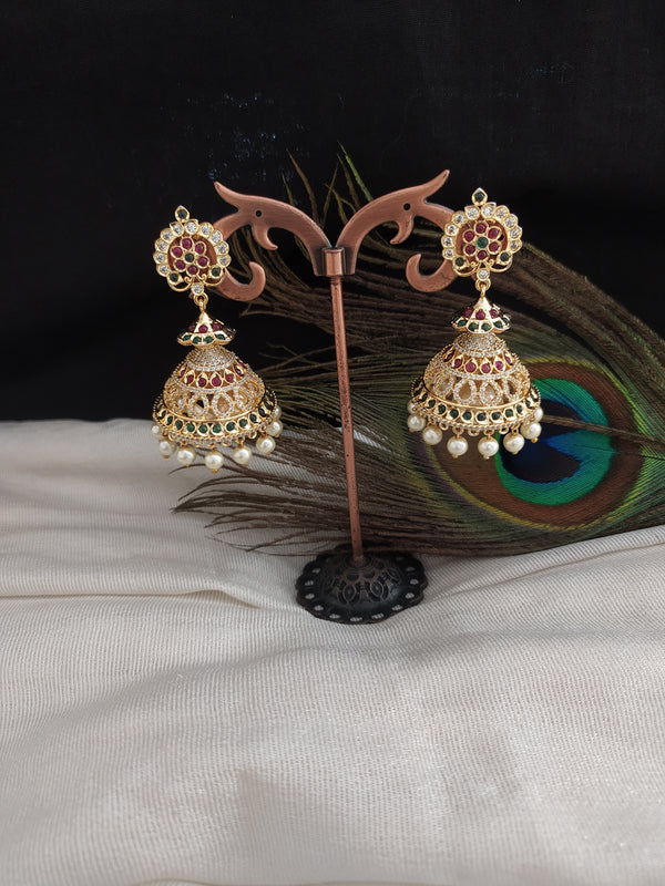 Zircon shop jhumkas online