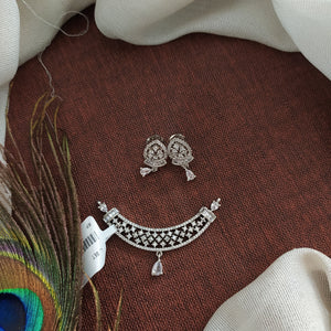 Beautiful Diamond Mangal sutra Pendant Set