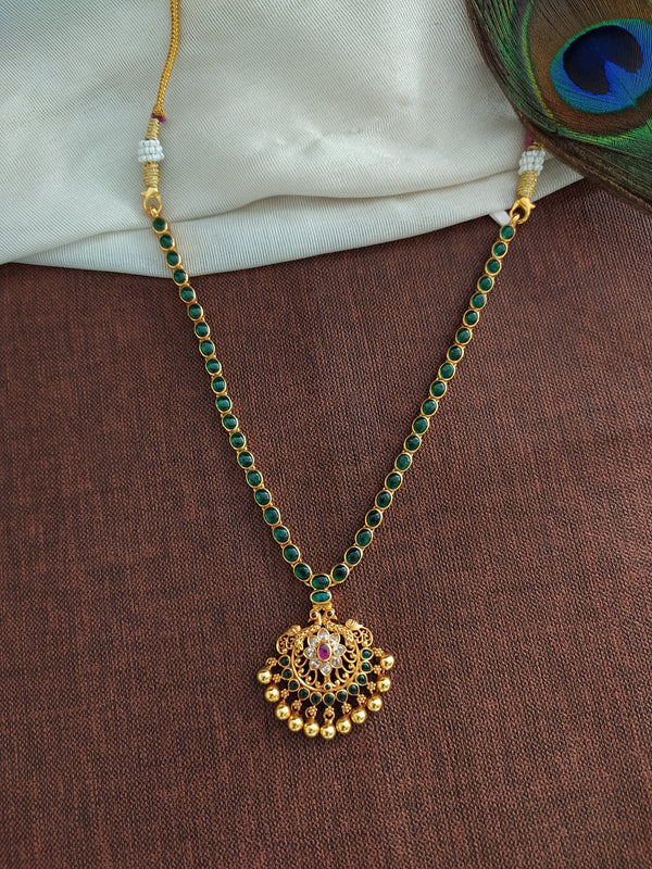 Emerald Isla Pendant in Silver – Sayulita Sol Jewelry
