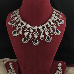 Rose-plated & Gold plated Beautiful Lamp Shape Necklace Set