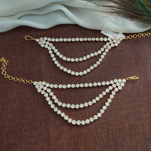 Elegant Triple-Layered Diamond Matil