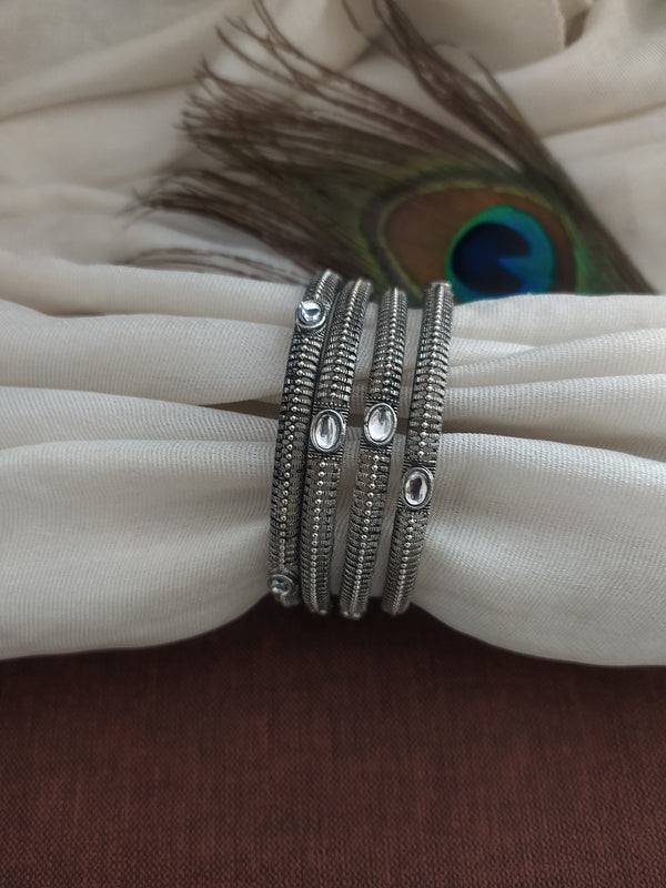 German Silver Oxidised Amazing Bangles Sonal Fashion Jewellery Sonal Fashion Jewellery
