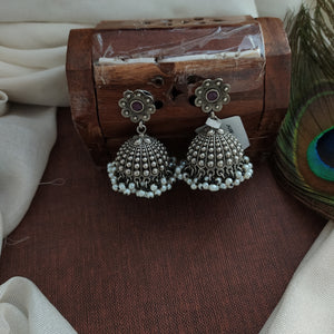 Traditional Enchanting Oxidized Jhumki Collection 