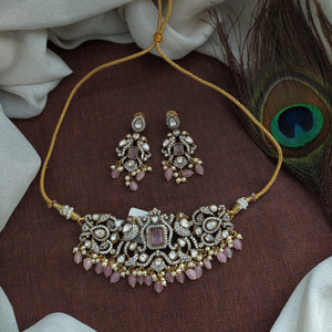 Regal Opulence Trending Victorian Choker Set with Peacocks