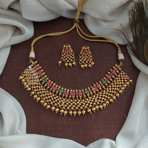 Mesmerizing Antique Choker Necklace Set