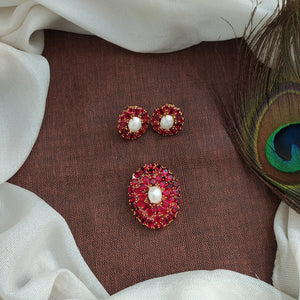 Radiant Oval-Shaped Zircon Pendant Sets in Trending Colors