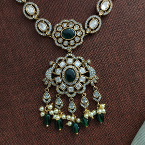 Charming Matt-Victorian Necklace Set in Vibrant Hues